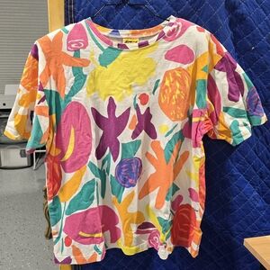 Ken Done Multicolor Graphic Tee